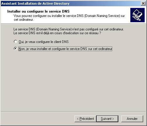 serveur dns rencontre un probleme